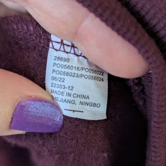 My Hero Academia Hello Kitty and Friends Maroon Pullover Hoodie Size XL - Picture 6 of 8